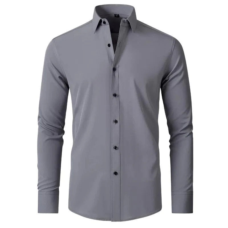 La camicia elasticizzata Oxford