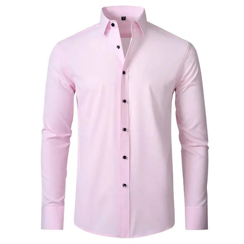 La camicia elasticizzata Oxford