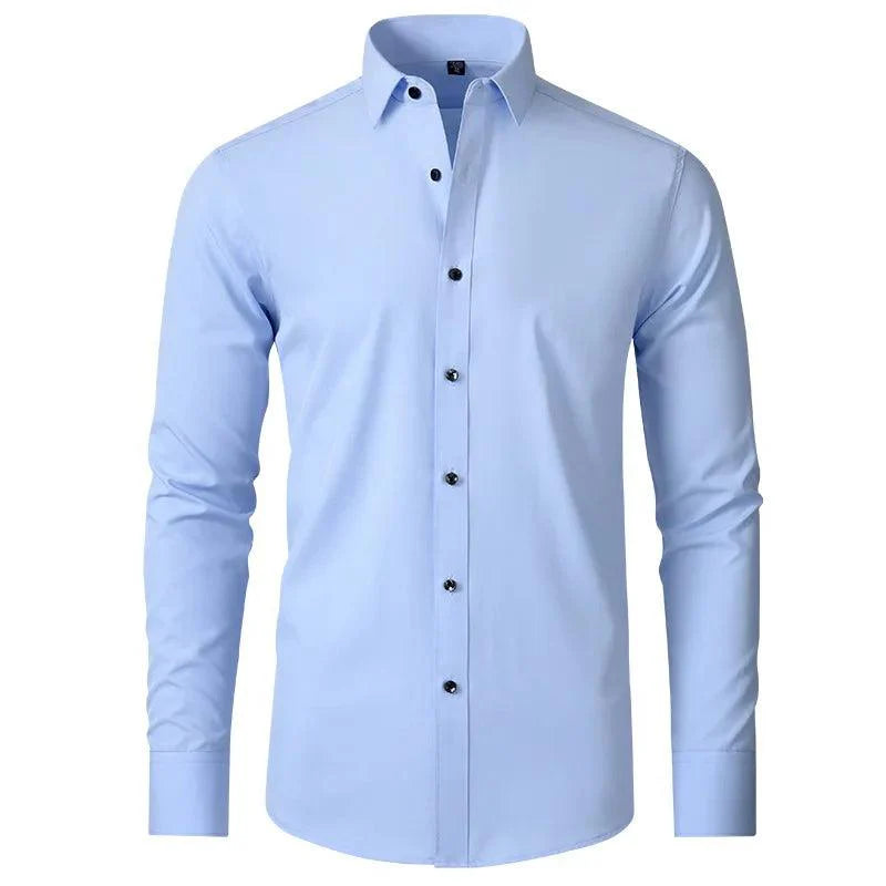 La camicia elasticizzata Oxford